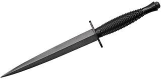 fairbairn-sykes fighting knife                 https://www.knifecenter.com/item/IXSF71490/sheffield-fairbairn-sykes-british-commando-dagger-black