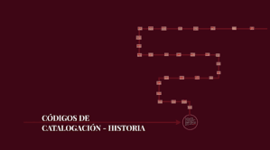 Timeline: Desarrollo de códigos de catalogación