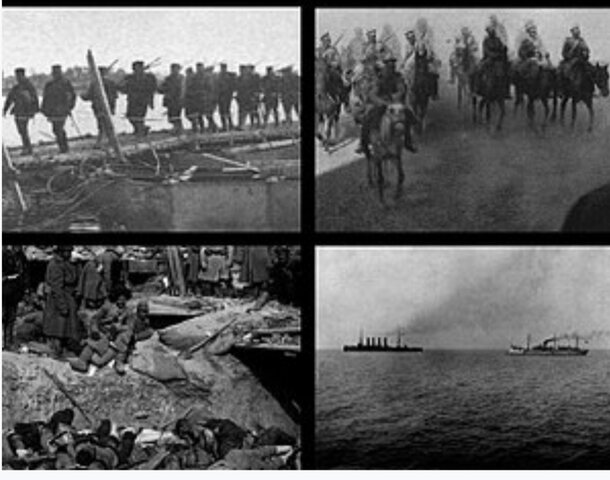 1894 - Guerra rusa y japonesa