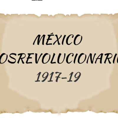 Timeline: México posrevolucionario (seidy chale_2408)