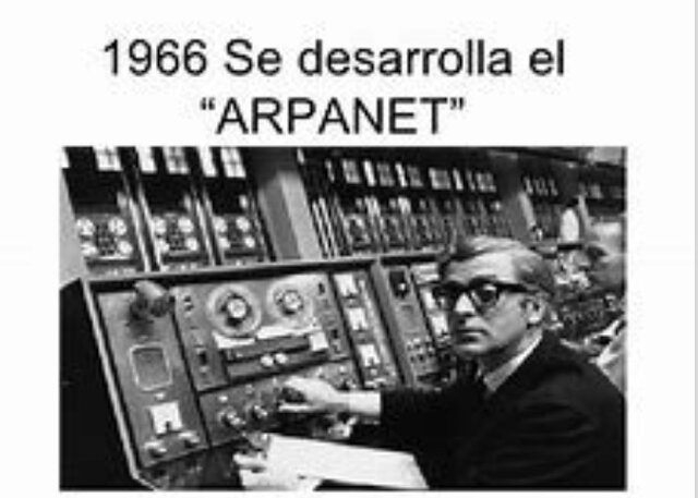 1966 Nacimiento de ARPANET