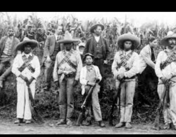 1910 Revolución Mexicana.