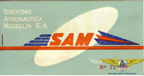 SE INAGURA SOCIEDAD AERONAUTICA DE MEDELLIN SAM