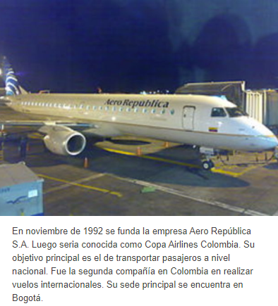 FUNDACIÓN DE COPA ARILINES COLOMBIA