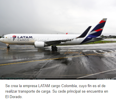 SE FUNDA LATAM CARGO