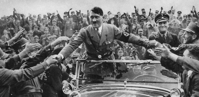 Hitler canciller alemán, incendio del Reichstag