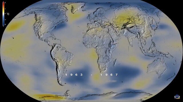 Temperatura Global 1963 - 1967