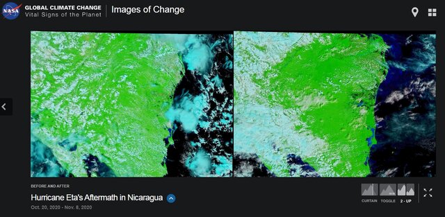 Impacto del Huracán Eta en Nicaragua 2020