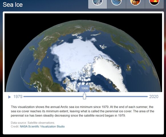 Hielo del Océano Ártico 1999