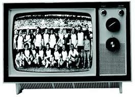 Obtuvo un televisor a blanco y negro
