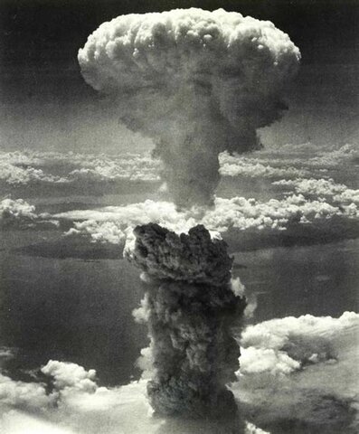 Atomic bomb on Nagasaki