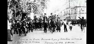 Golpe de estado contra Madero.