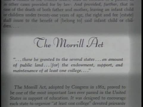 Morril Act