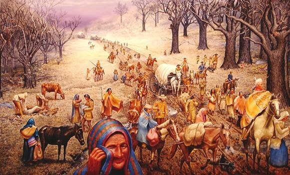 The trail of tears