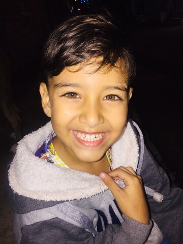 My nephew  Juan Camilo