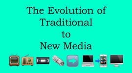Timeline: Timeline about Traditional to new Media