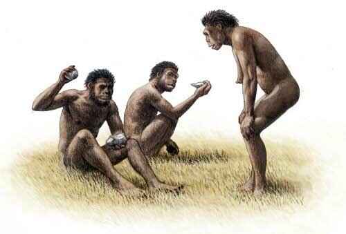 Origen de comunicacion humana 2.500.000 AC