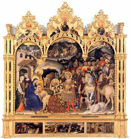 Adorazione dei Magi, Gentile da Fabriano