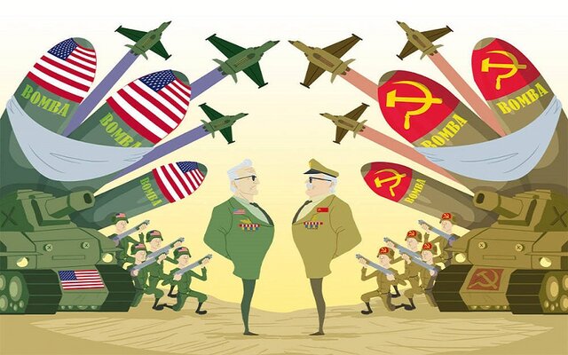 Fin de la posición del Reino Unido como superpotencia global y la emergencia de los Estados Unidos y la Unión Soviética como poderes dominantes en el mundo.