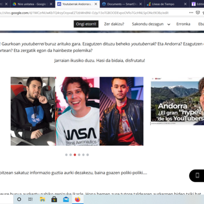 Timeline: YOUTUBERRAK ANDORRAN