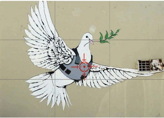 La paloma blindada (Banksys Dove)