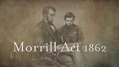 Justin Smith Morrill/ Morill Act of 1862