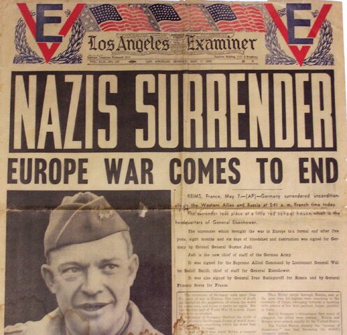 Germany surrendered.