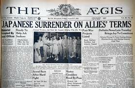 Japan surrendered