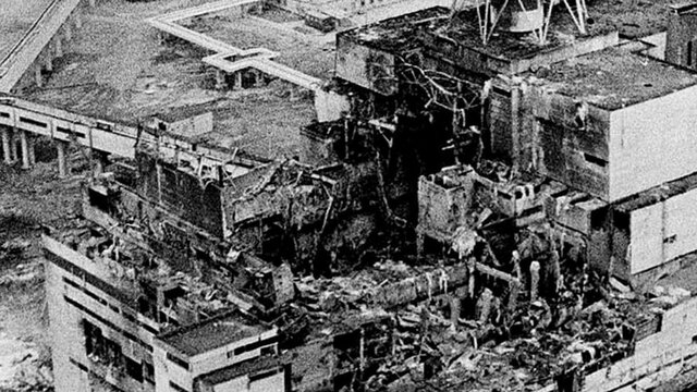 Catástrofe nuclear de Chernobyl.