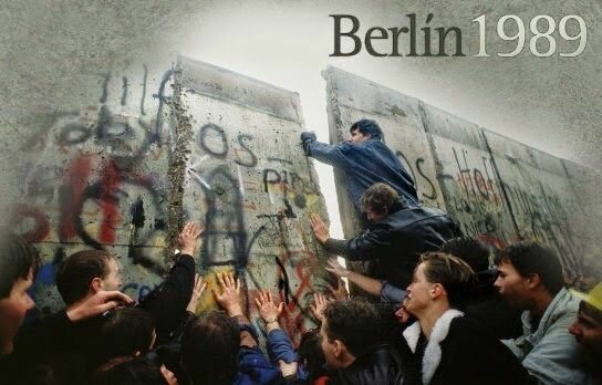 Caída del muro de Berlín.