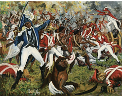 Haïti Massacre duré jusqu'au 22 Avril 1804 - environ 5000 morts