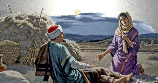 Ruth y Booz se casan