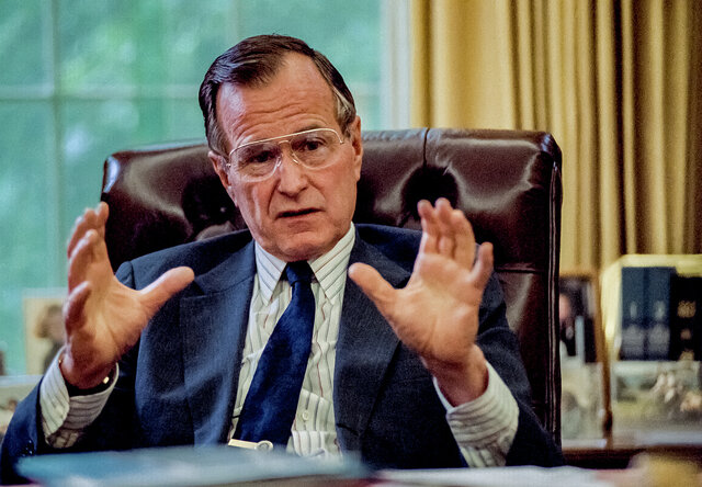George H. W. Bush was Elected the 41st President of the US