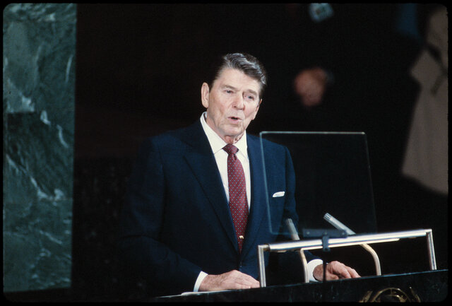 Ronald Reagan is Elected 40th President of the US