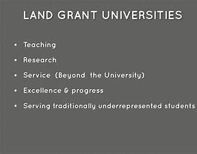Land Grant Universities