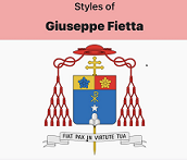 FIETTA: Premier Nuncio Apostolique des Églises Catholiques Romains en Haïti