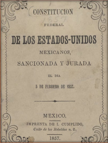 Constitución de 1857