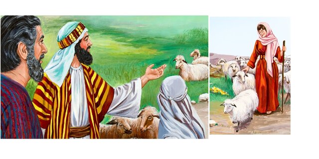 Jacó se muda e conhece Raquel e Léia suas futuras esposas