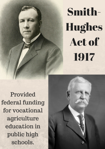 Smith Hughes Act of 1917