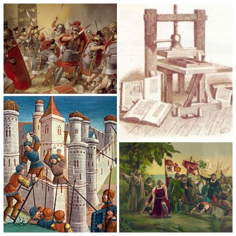 Sucesos históricos en la edad media