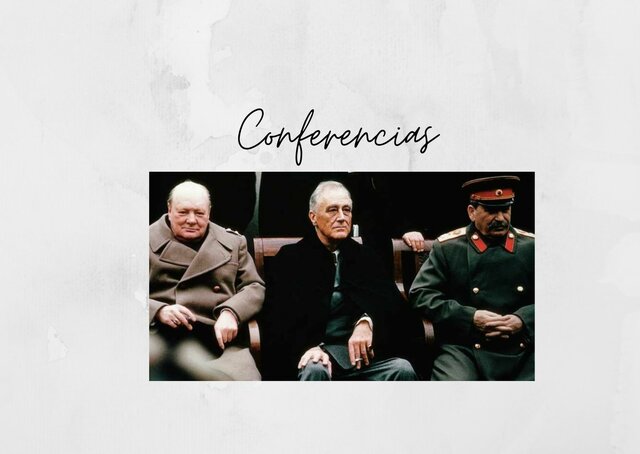Las conferencias y tratados