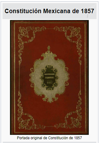 Reformas a la Constitución Política de la República Mexicana del 5 de febrero de 1857. (febrero 5, 1857).
