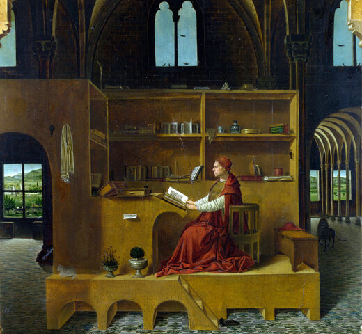 San Gerolamo nello studio Antonello da Messina