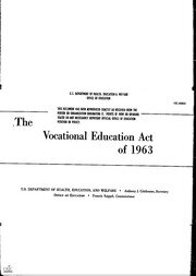 Vocational Education Act of 1963