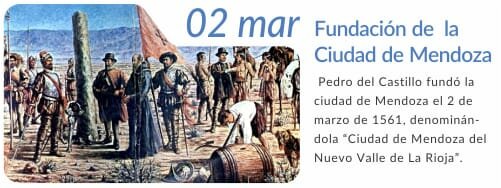 1ra fundación de la Ciudad de Mendoza