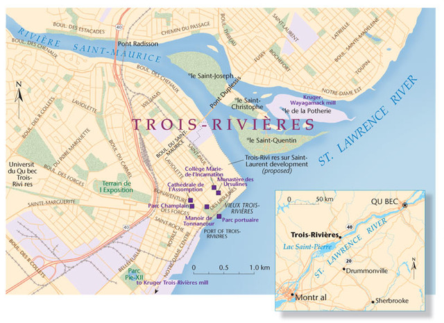 Trois Riviere was founded