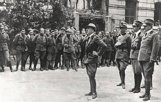 D’Annunzio takes Fiume