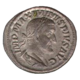 Roman denarius in silver (maximinus) transparent