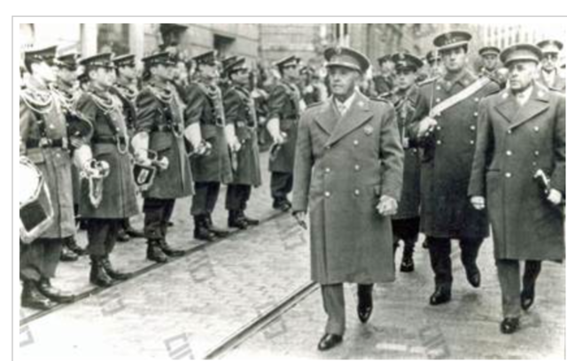 El gobierno de Burgos: el inicio de la dictadura franquista