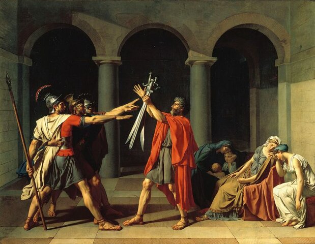 El juramento de los Horacios